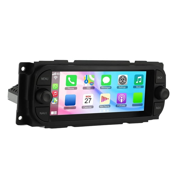 Radio de Automóvil con Pantalla Táctil, Radio de Navegación de Fidelidad Inalámbrica de Pantalla de 6.86 Pulgadas para Suministros de Automóviles para Automóviles
