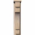 thumbnail image 2 of 5 1/2"W x 14"D x 26"H Mediterranean Smooth Corbel w/Backplate, Douglas Fir, 2 of 9
