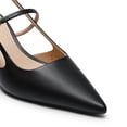 thumbnail image 5 of Dream Pairs Women’s Pointed Toe Pumps Slingback Kitten Heels,, 5 of 7