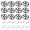 Black, variant on 24pcs Automotive Seat Cover Fasteners Chuck and Hook for Reinforce Cushions Easy Installation