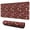 Red Christmas Santa-1, variant on Long Mouse Pads for Desk,Red Christmas Scene Pattern Desk Mats on Top Of Desks, Desk Mouse Pad Extra Large with 3mm Non-Slip Base and Stitched Edge for Gaming,Office,Work,Home 31.5x11.8in