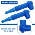 thumbnail image 6 of 2Pcs Brake Bleeder Socket Rubber ABS Portable Professional Blue Kit, 6 of 7