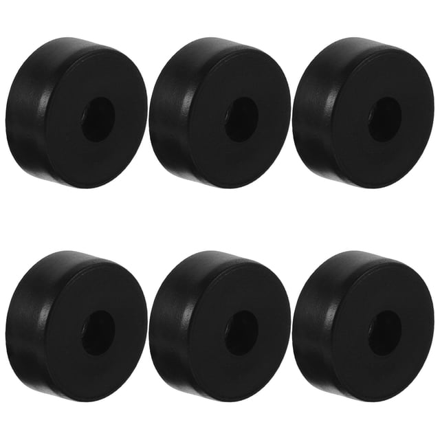 Minkissy 6Pcs Rubber Isolation Pads for Stereo Receiver and Speaker Cabinets