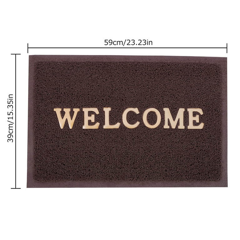 Buy Wholesale China Non-slip Waterproof Striped Door Mat,welcome