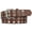 Brown, variant on Punk Belts,Double Grommet Belts, 43*1.5in PU Leather Belts Unisex (Black,White,2Pcs)