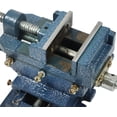 thumbnail image 4 of ALL-CARB 3 Inch Cross Clamp for Household or Industrial Clamping and Fixing Equipment Blue Aluminum Handle, 4 of 5