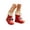 Red, variant on JTieacloth Rain Boots For Boys And Girls With Soft Sole Lightweight Outdoor Boots For Toddlers And Kids,Sizes 8.5