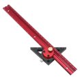 thumbnail image 4 of Riwcyla Multifunctional Scribing Tool Aluminum Alloy Compass Scriber 360° Circular Arc Drawing Ruler Marking Gauge with Metric and Imperial Scales for Woodworking Carpenter, 4 of 6