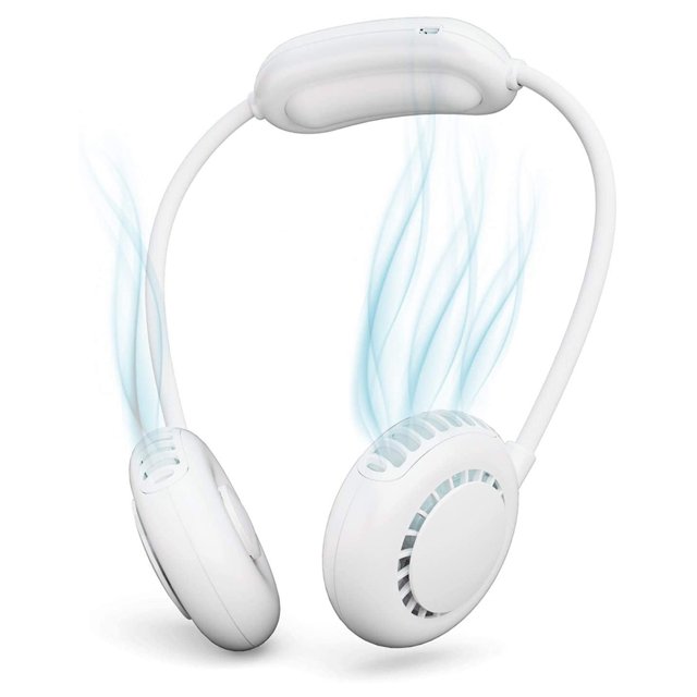 Cuello Colgante Ventilador Personal Usb Recargable Diseño De Auriculares Refrigeración De 360 Grados Mini Enfriador De Aire Para Uso En Interiores Y Exteriores Speravity HA047668-01