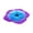 Purple, variant on Metal Bird Bath Feeder Shepherd Hook Garden Stake Outdoor Waterer and Flower Pot Hanger for Yard Lawn Landscape Decoration Purple
