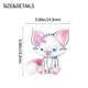 thumbnail image 1 of Disney Stitch Alloy Pendant Cartoon Pooh Bear Groot Charm Bead Pendant Fit DIY Pandora Women Bracelet Jewelry Accessories Gift Gao Jinjia LED, 1 of 2