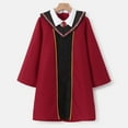 thumbnail image 5 of SRZYMJ Unisex Matte Graduation Gown Cap Tassel Set 2026 for High School and Red 12-13 Years, 5 of 8
