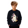 thumbnail image 2 of Gyexs Halloween Shirts for Teens Long Sleeve Tops, Soft and Comfortable, Halloween Gifts, 2 of 7