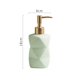 thumbnail image 2 of Dispensador de jabón y gel de ducha for baño, de cerámica, sencillo, 300 ml, 2 of 6