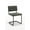 Green-Black Frame, variant on ONEVOG 19.3'' Mid-Century Modern Dining Chairs Set of 2, Faux Leather Cantilever Kitchen Chairs with Matt Black Legs for Kitchen Dining room, Black
