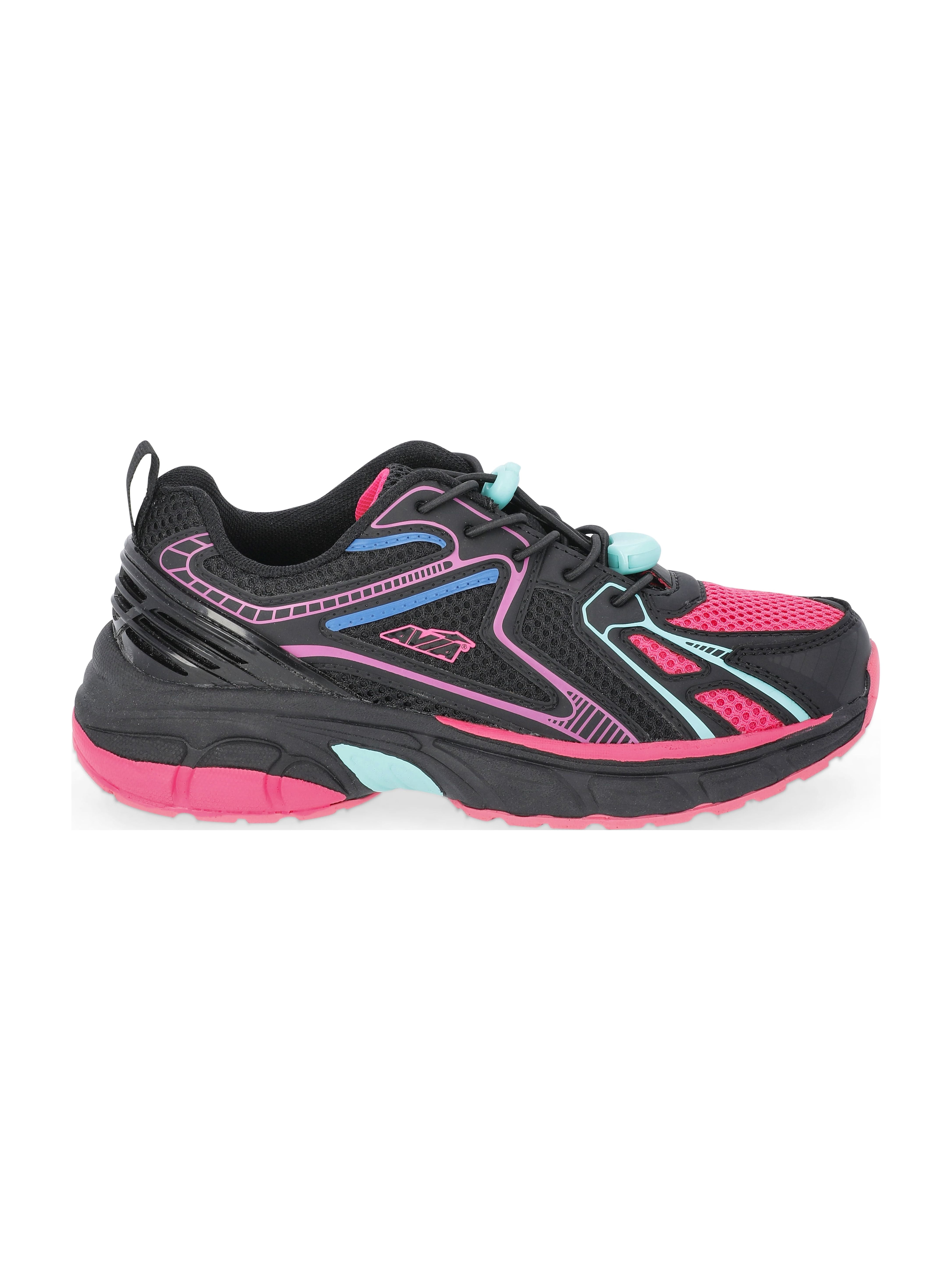 Avia Kids Running Sneakers with Bungee Laces