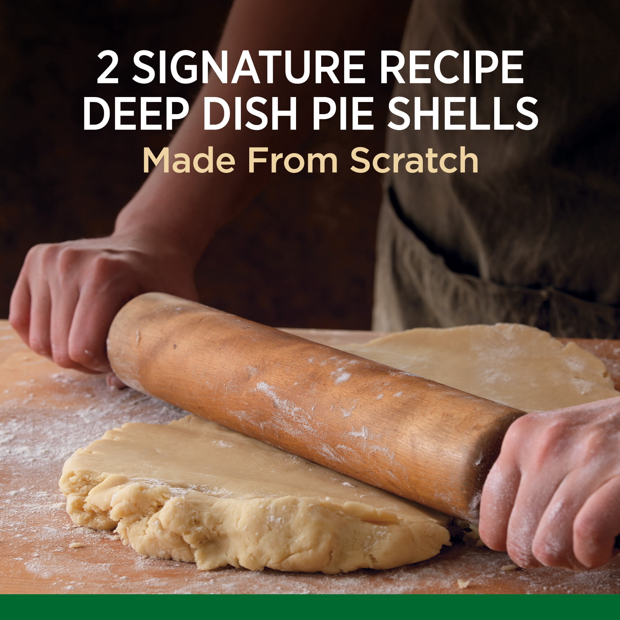 Marie Callender's Deep Dish Pastry Pie Shells, Frozen Pie Crust, 16 oz. (Pack of 2)