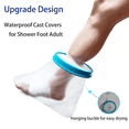 thumbnail image 4 of Shower Protection Foot Waterproof Plaster Protection, Plaster Protection Waterproof Leg, 4 of 5
