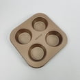 thumbnail image 4 of ABOYOY Bakeware, Nonstick Muffin Pan, Sturdy, Oven Safe, Bakes Evenly, Easy to Clean, 4 Cups, 4 of 4