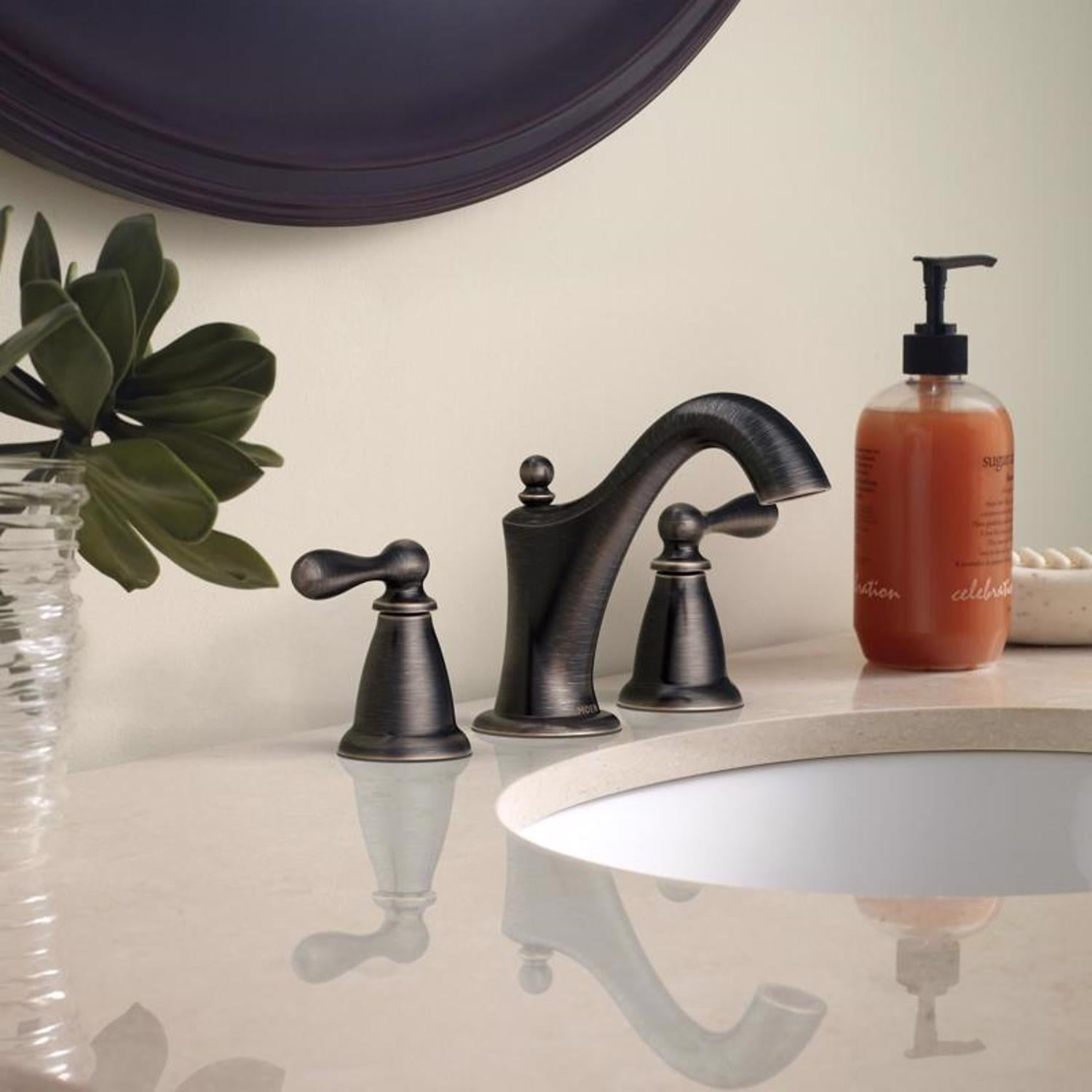 Moen Caldwell Two-Handle High Arc Bathroom Faucet