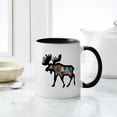 thumbnail image 4 of CafePress - MOOSE Mugs - 11 oz Ceramic Mug - Novelty Coffee Tea Cup, 4 of 4