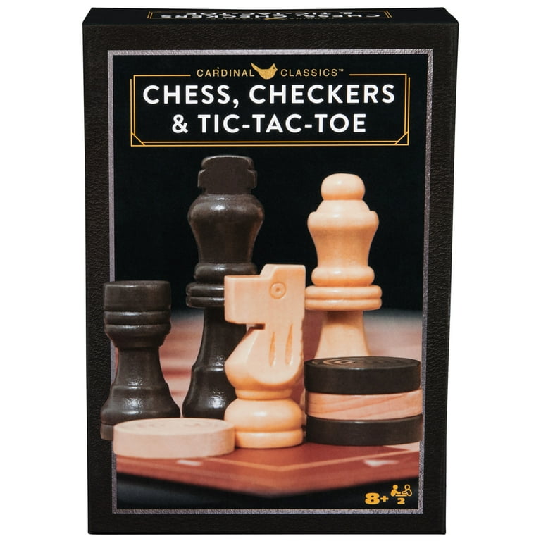 Cardinal Games Classic Board Game Set including Chess, Checkers