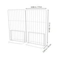 thumbnail image 2 of SOPOTUTU Wire Freezer Baskets Freezer Organizer Bins Made Of White Iron For Durability 1Pack, 2 of 8