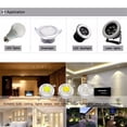 thumbnail image 3 of Fairnull 20mm 3W High Power 270LM LED Chip Light Emitter Bulb Lamp Luminous Diode Bead, 3 of 9