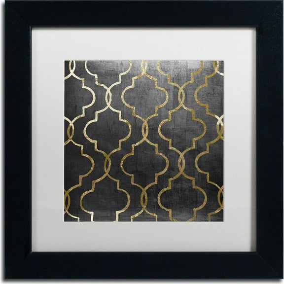 Trademark Fine Art "Paris Apartment III" Canvas Art by Color Bakery, White Matte, Black Frame