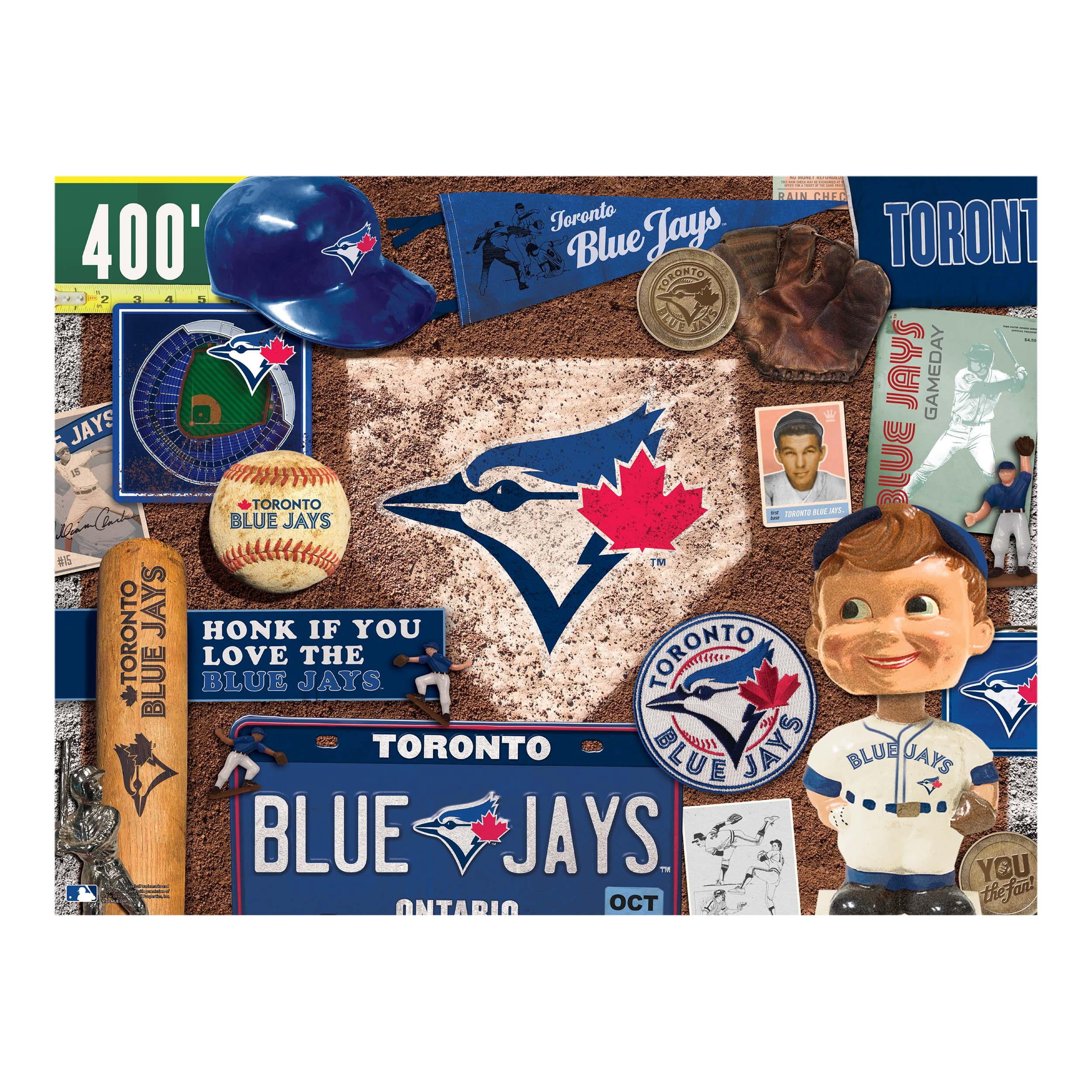 YouTheFan MLB Toronto Blue Jays Retro Series Puzzle – 500 PC