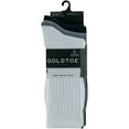 thumbnail image 2 of GoldToe Edition Mens Everyday Rib Crew Socks Assorted, 3 Pack, 2 of 5