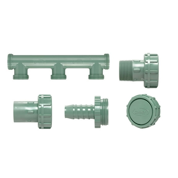 Orbit 3/4" Poly Pipe Irrigation 3-port Valve Manifold Bundle Systems
