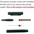 thumbnail image 3 of Asvine 5 Pack Fountain Pen Ink Syringe Filler, Spring Converter with Removable Blunt Needle Tip, 3 of 8