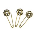thumbnail image 4 of Broche de seguridad Yuyangstore pasador de joyería flores de filigrana, 4 of 7
