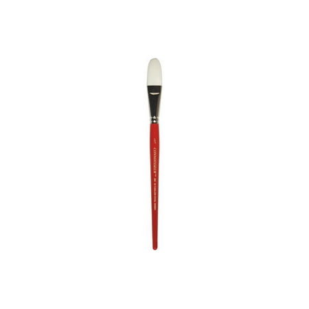 UPC: 0661670032083 | Connoisseur Brush White Taklon Short Oval .75