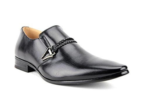 aldo mens black dress shoes