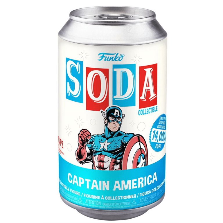 FUNKO VINYL SODA: Marvel - Captain America (Styles May Vary