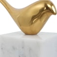 thumbnail image 6 of Uttermost Flying Brass and Marble Solo Bird Wall Decor in Brass/White, 6 of 6