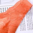 thumbnail image 4 of Lilgiuy Women's Seamless Lace Latex Sports Bra Comfortable Breathable Base Top Underwear，Orange，XXL 2022 Fall Winter, 4 of 5