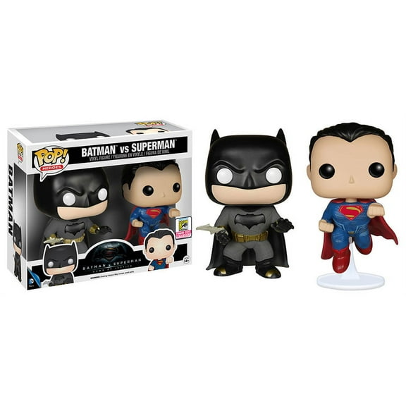 Funko POP! Heroes Batman v Superman Dawn of Justice Batman vs. Superman 2-Pack Exclusive