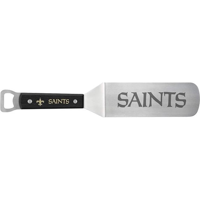 Collection BBSNFL2001 NFL New Orleans Saints Spatule de Barbecue avec Décapsuleur