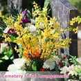 thumbnail image 3 of Artificial Winter Jasmine with Stem, Silk Fake Flowers in Bulk, 6 Pcs (Each 23”), for Wedding Festive Party Home Office Decoration, Not Include Vase, 3 of 8