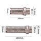 thumbnail image 4 of 2x Universal Motorcycle Exhaust Muffler Db Killer-silencer Noise Sound Eliminator Mesh Db Killer-si, 4 of 5
