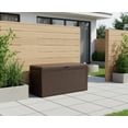 thumbnail image 2 of Keter Caja de Almacenamiento Samoa, 270 Litros de Capacidad, Baul para Jardin, Marrón, polipropileno, 2 of 4