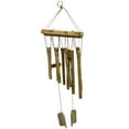 thumbnail image 1 of Fiudx Carillón de Viento de Bambú, Colgante de Cáscara de Coco Natural, Estilo Retro para Exteriores, Sonido Claro y Agradable, Decoración Colgante Duradera, Complemento para Balcón o Jardín, Tamaño, 1 of 4