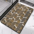 thumbnail image 3 of Upgrade Your Space with Our Boho Small Rug - Soft Kitchen Rugs, Non-Slip & Ultra-Thin - Washable Entryway Indoor Door Mat with Geometric Modern Bohemia Design for Bathroom, Bedroom, Office, 20x32 inch, 3 of 5