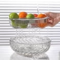 thumbnail image 6 of KDFWDM Snack Bowl | Snack Containers | Fruit Plate Living Room Snacks Double Layer Snack & Fruit Bowl Snacks Food Holder Phone Stand Nut & Snacks Dish for Home Use, 6 of 9