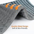 thumbnail image 2 of Extra Large Heating Pad With Rapid Heat Technology And 6 Temperature Settings Flannel Heating Pad/Back/Neck/Shoulder/Abdominal/Leg Pain Relief (, 2 of 5