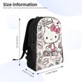 thumbnail image 4 of Hello Kitty Backpack, Travel Laptop Backpack, Water Resistant College School Computer Bag, Durable Daypack, Fit 16 Inch Notebook, 4 of 8