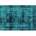 thumbnail image 1 of Ahgly Company Indoor Rectangle Persian Turquoise Blue Bohemian Area Rugs, 4' x 6', 1 of 4